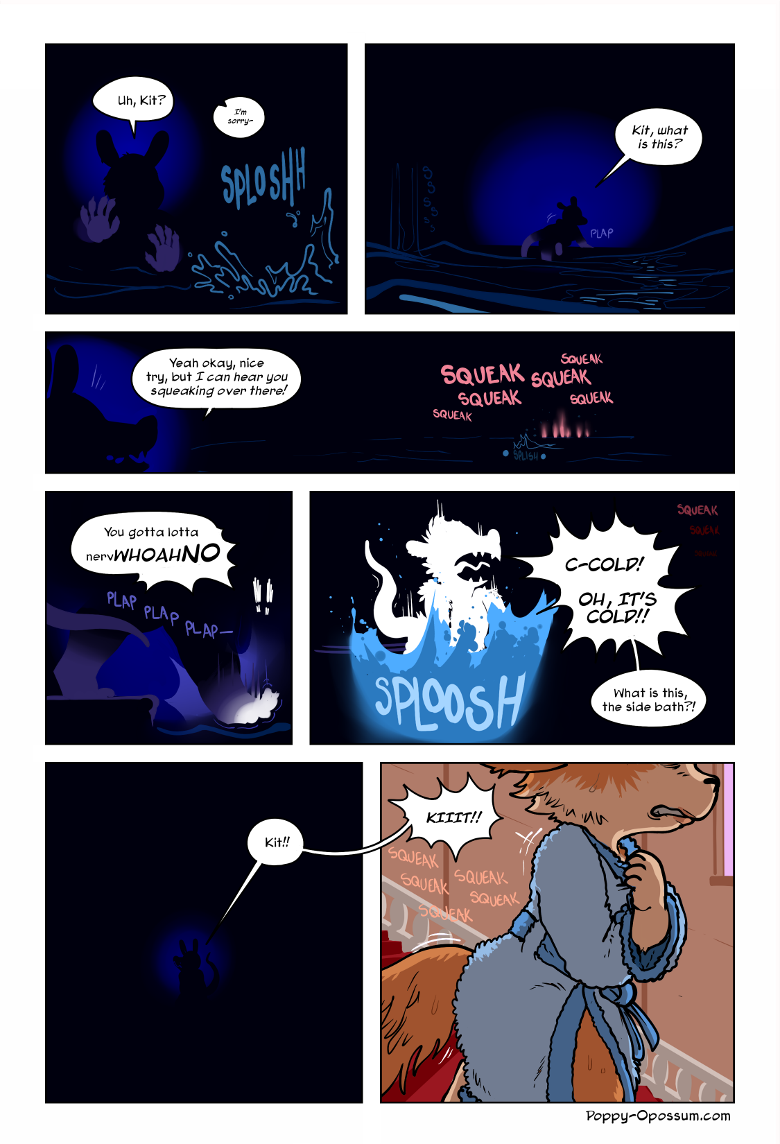 I honest to god considered just having this entire page be completely pitch black besides sound effects for a little while there, but uh, I quickly decided no one would think that was funny except for me.